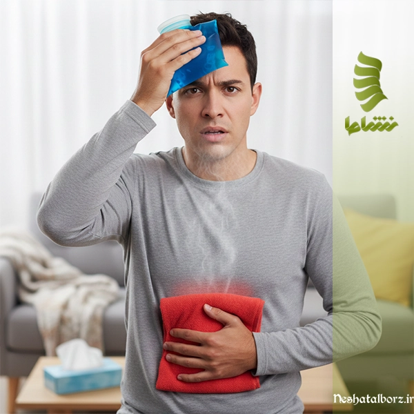 کمپرس سرد یا گرم برای درد