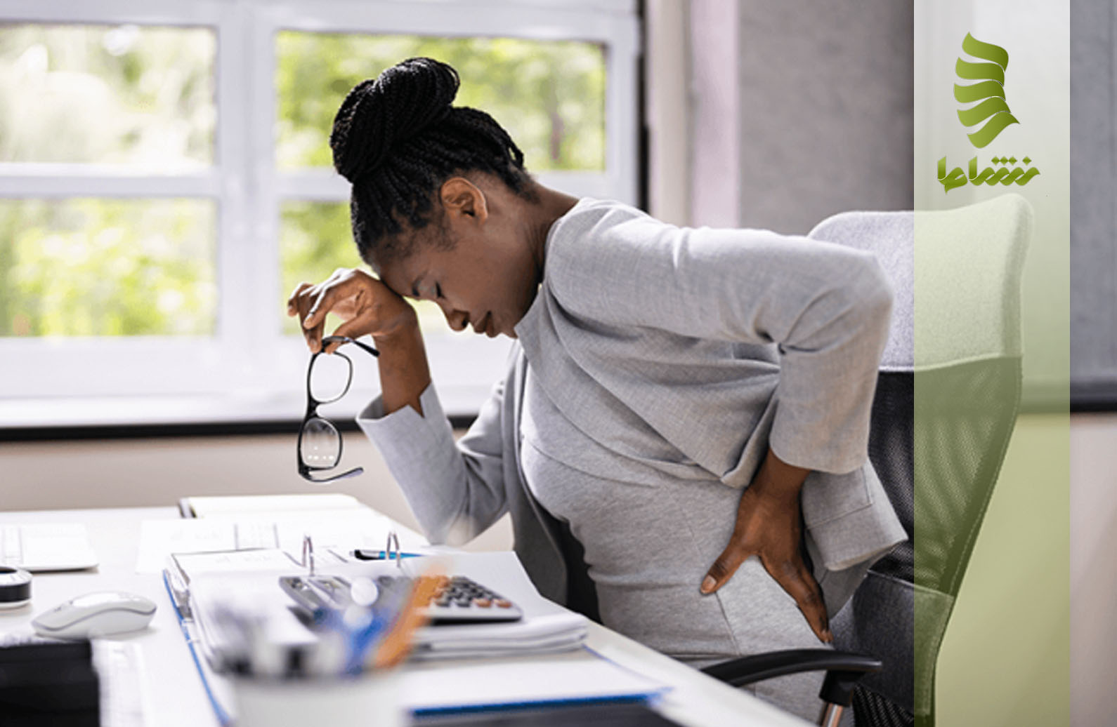 نحوه اصولی نشستن با دیسک کمر