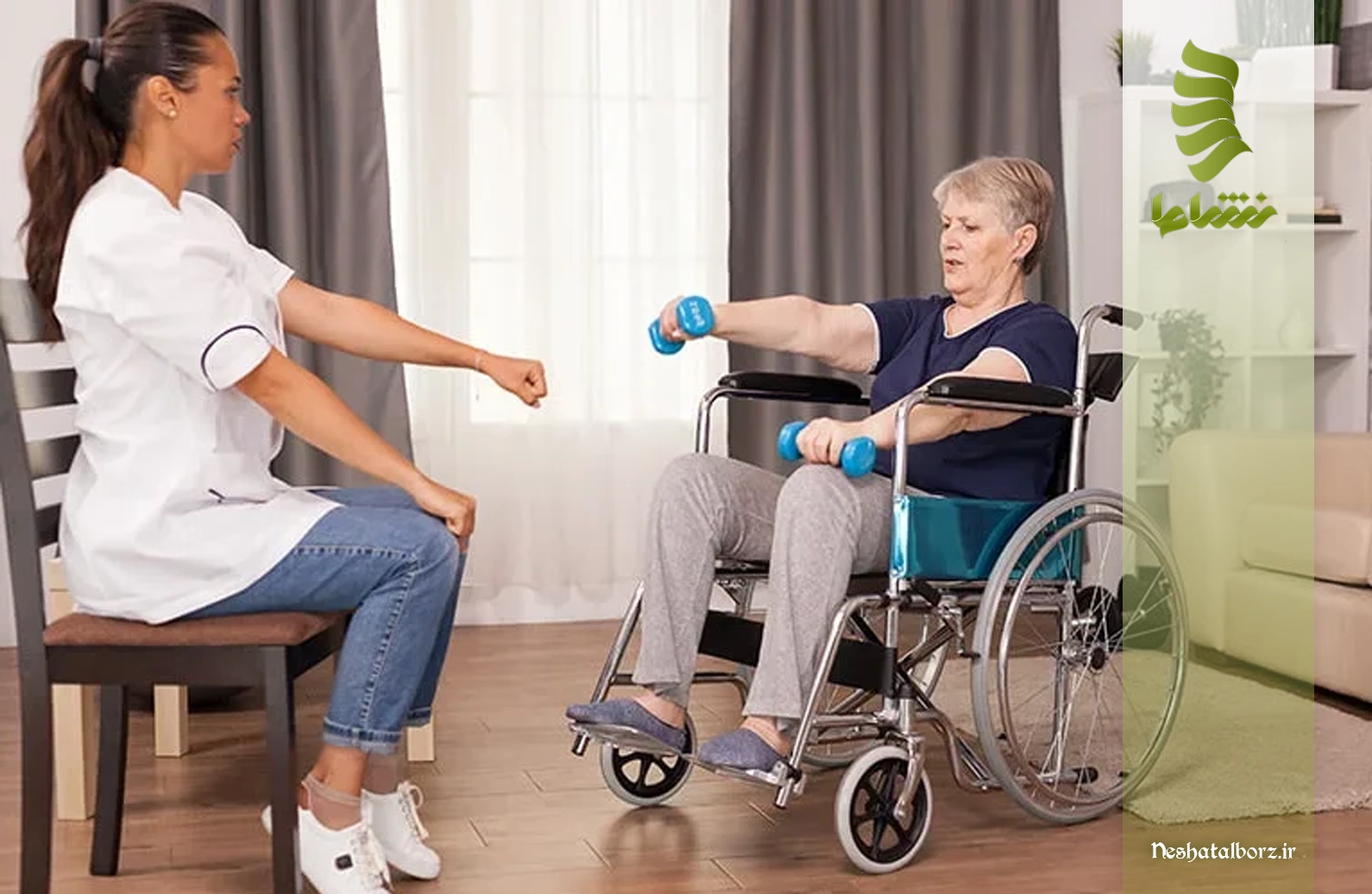 کاردرمانی در خانه در فردیس